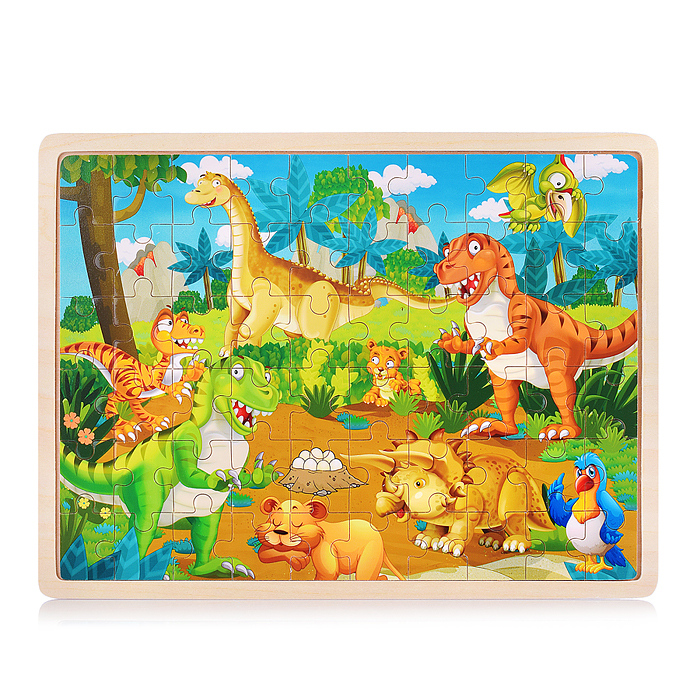 Пазл D1991 "Парк динозавров"