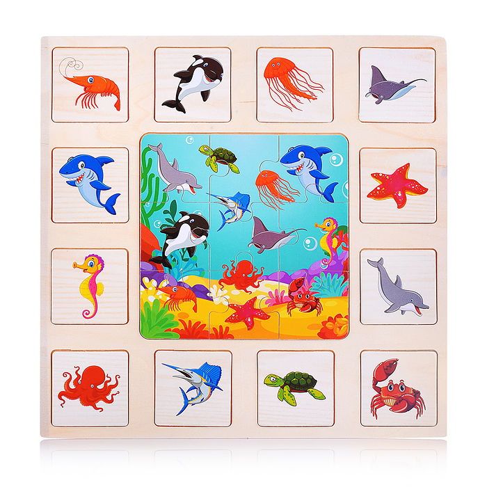 Пазл D1936 "Подводный мир"