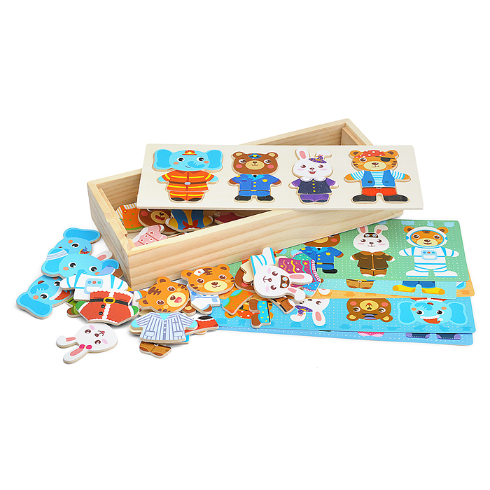 Игра развивающая D2100 "Животные" 