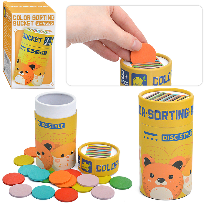 Игра развивающая D2121 "Веселые кружочки"