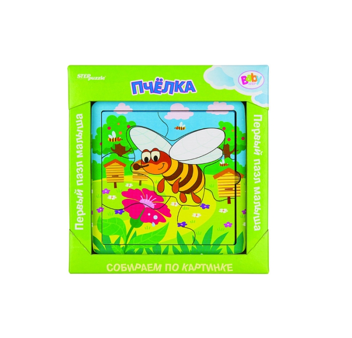 Игра из дерева "Пчёлка" (собираем по картинке) (Baby Step)