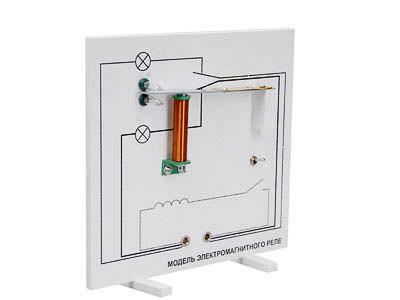 Модель электромагнитного реле (дем.)