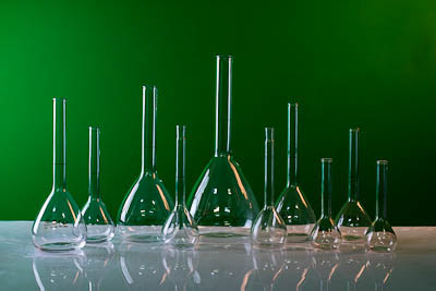 Комплект колб мерных от 100 мл до 2000 мл (10 шт.)